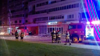 Image for Romania says Russian drone hit block of flats in Galati area