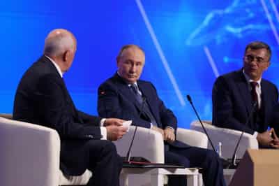 Image for Putin says measures taken to boost Russian economy are working
