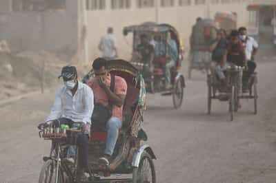 Image for Only seven countries met WHO air quality standards in 2024, data shows