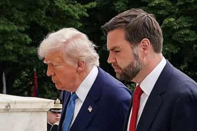 Image for Trump suggests Vance is his likely heir apparent in 2028