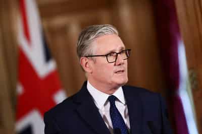 Image for UK PM Starmer says there could be new powers to ban pro-Palestinian marches