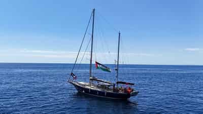 Image for Largest flotilla for Gaza hopes to pressure Israel to end blockade