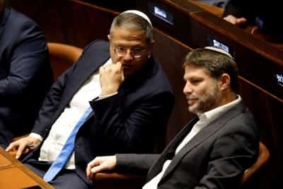 Image for US and Israel condemnation of sanctions on ministers is 'predictable', Australia says