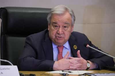 Image for UN chief says 'spare no effort' to end war in Ukraine