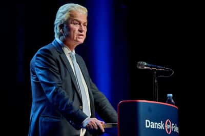 Image for Dutch police detain man over threats to far-right politician Wilders ahead of election