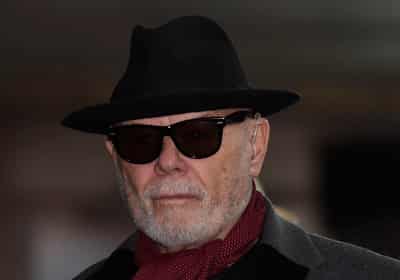 Image for Ex-pop star Gary Glitter appears in court over historic sex offences