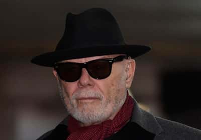 Image for Ex-pop star Gary Glitter appears in court over historic sex offences