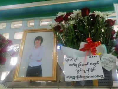 Image for Thousands marched for democracy in Myanmar. Some died in prison