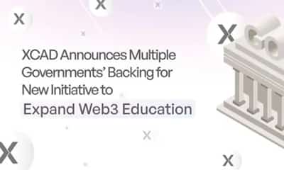Image for XCAD Announces Multiple Governments’ Backing for New Initiative to Expand Web3 Education