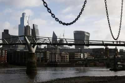 Image for UK economy surges unexpectedly, bolstering case for rate hike next week