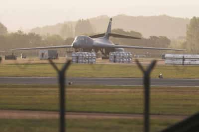 Image for Security increased at US Fairford air base in England