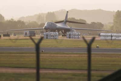 Image for Security increased at US Fairford air base in England