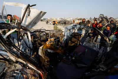 Image for Israel steps up attacks on Gaza police as Hamas tightens grip