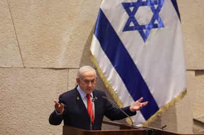 Image for Israeli lawmakers to hold initial vote on draft budget as elections loom