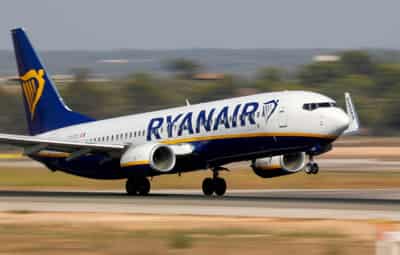 Image for Ryanair commits to 12.5% sustainable fuel by 2030