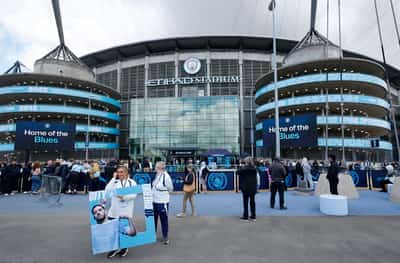 Image for Soccer-Man City should face consequences if guilty, says British PM spokesperson