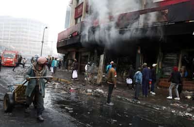 Image for Kenya interior minister accuses protesters of coup attempt after deadly demonstrations