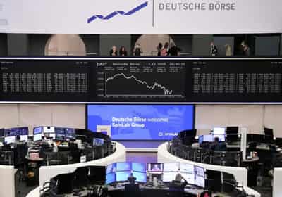 Image for European shares, dollar higher; bitcoin above $91K