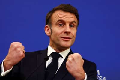 Image for France's Macron is ready to discuss nuclear deterrence for Europe