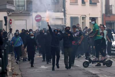 Image for Paris police chief says student protest movement out of control, urges peaceful action
