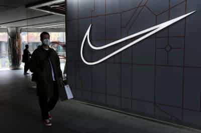 Image for Nike profit, sales beat estimates on strong demand from Americans leaving lockdown