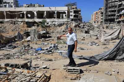 Image for Gaza patients face a painful wait as hospitals sag under burden of cases