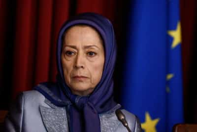 Image for Dissident leader abroad urges Iranians to bring down Khamenei