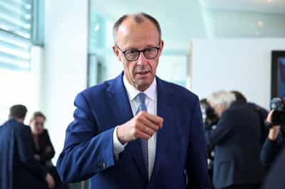 Image for Germany's Merz says diplomacy offer to now-weakened Iran still stands