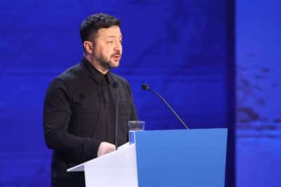 Image for Ukraine's Zelenskiy: world must help Iran engineer change