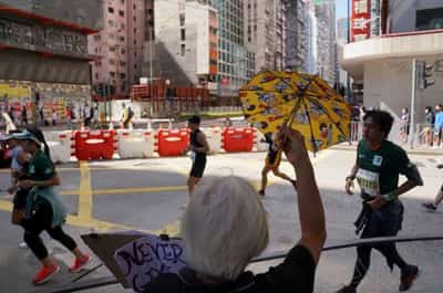 Image for Veteran Hong Kong activist jailed for unlawful assembly
