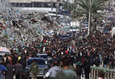 Image for Israeli military kills three Palestinian men in Gaza, health officials say
