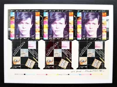 Image for David Bowie album art and photographs headed for auction