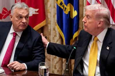 Image for Trump wishes 'best of luck' to Hungary's Orban in election campaign
