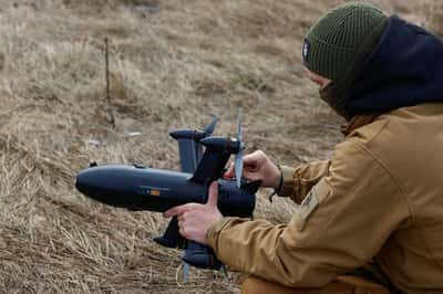 Image for Germany funds 50,000 strike drones for Ukraine, source says
