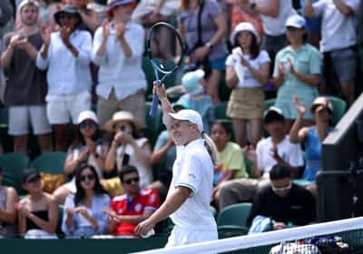 Image for Tennis-Raducanu, Kartal and Tarvet get British Wimbledon charge off to flying start