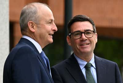 Image for UK PM Burnham and Irish PM Martin reaffirm commitment to Good Friday Agreement