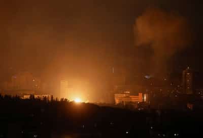 Image for Russian strikes kill 16 people in Kyiv, including two children