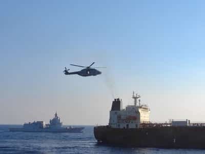 Image for Italian-led EU force boards sanctioned tanker from Russia's 'shadow fleet' in Mediterranean