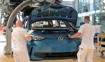 Image for VW's Wolfsburg plant may move to four-day week from 2027, works council says