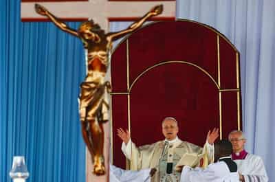 Image for Pope Leo, newly forceful global voice, heads to Angola on Africa tour