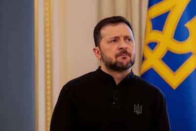 Image for Ukraine's Zelenskiy: I am counting on Ukraine's unity and courage and American pragmatism
