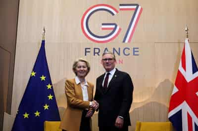 Image for European leaders offer warm farewell to Starmer