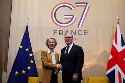 Image for European leaders offer warm farewell to Starmer
