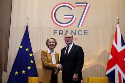 Image for European leaders offer warm farewell to Starmer