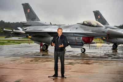Image for Poland says Russian drone attack was 'no mistake' after Trump comments