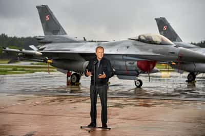 Image for Poland says Russian drone attack was 'no mistake' after Trump comments