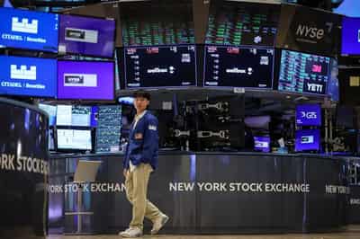 Image for Global stock index rises with dollar, yields as data calms nerves