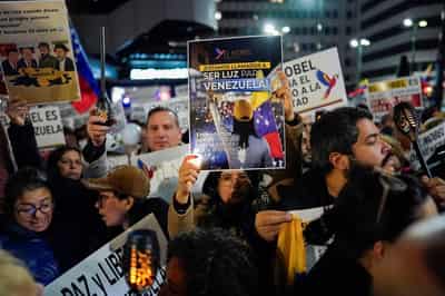 Image for Spain's Sanchez says Venezuela's Machado declined to meet him