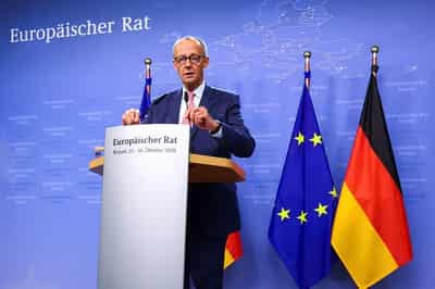 Image for Germany's Merz says EU budget proposal must be cut further