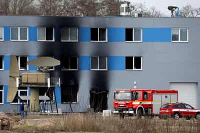 Image for Two more detained over arson attack on Czech defence factory